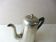 Old metal and wood pourer/coffee maker, vintage