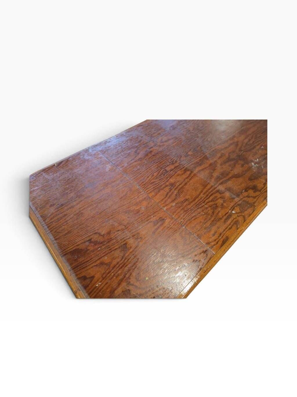 XL vintage solid wood dining table / farmhouse table