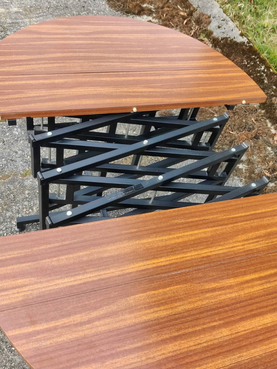 Table vintage modulable Torrens et Fils