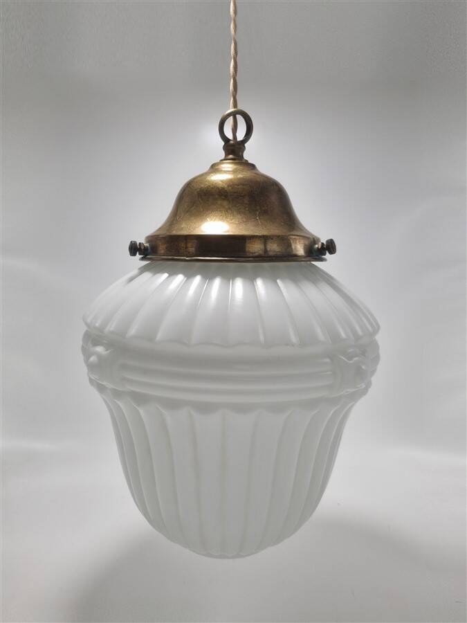 Art deco pendant light