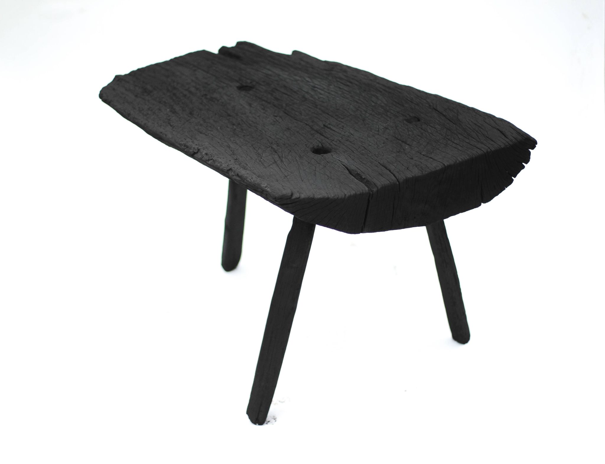 Brutalist coffee table, tripod table, interior decor, industrial, furniture b