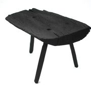 Brutalist coffee table, tripod table, interior decor, industrial, furniture b