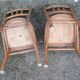 Paire de chaises en bois années 60/70