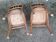 Pair of wooden chairs from the 60s/70s