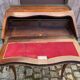 Louis XV sloping desk with gilded marquetry in Napoleon III period