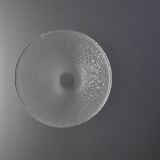 Glass bowl Trigona for Holmegaard, Denmark 1980s