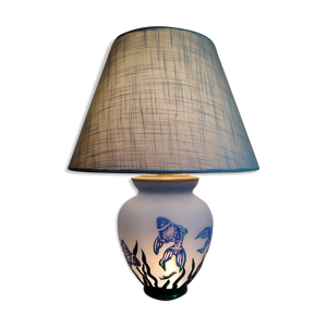 lampe en pâte de verre