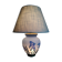 La Rochère glass paste lamp decorated at the seabed