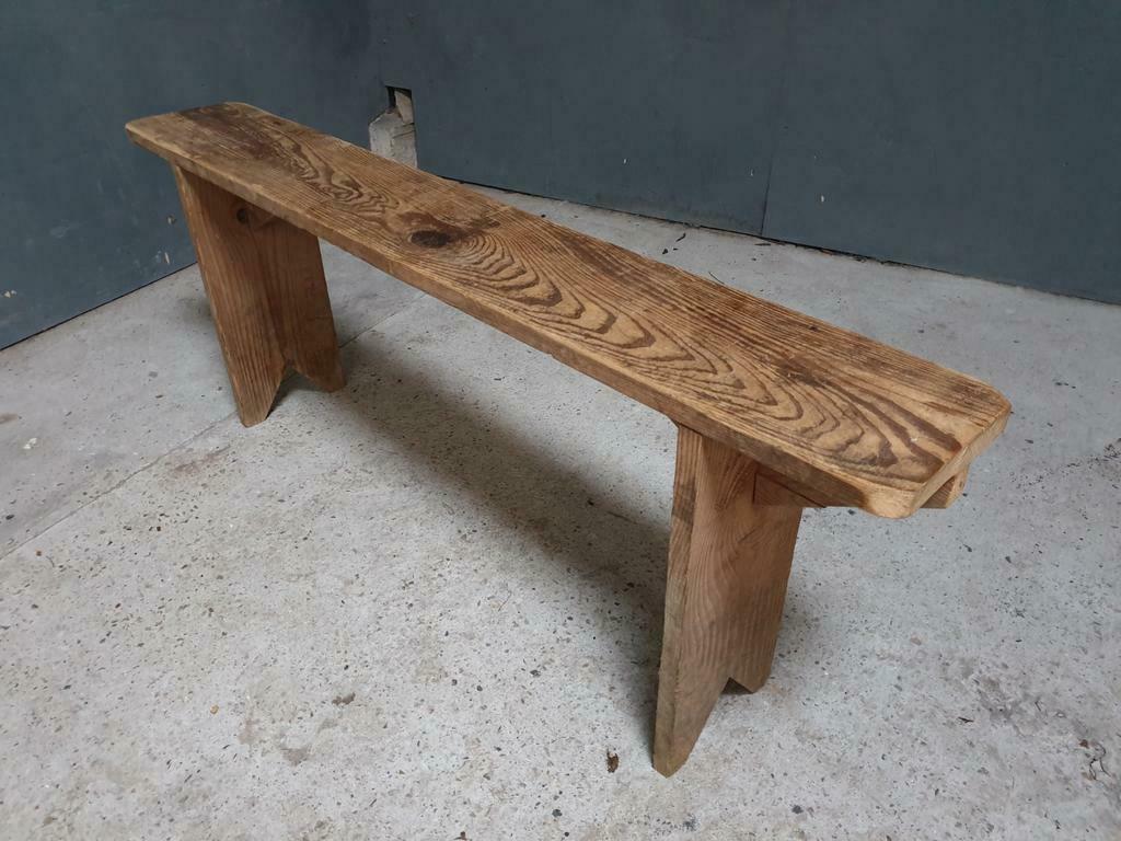 Old flea bench sidetable pine