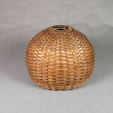 Vintage wicker ball suspension