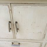 Vintage white skated buffet