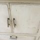 Vintage white skated buffet