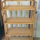 Rattan bookcase