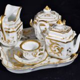 Miniature porcelain service "Old Paris" Napoleon III period