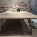 Very large teak coffee table