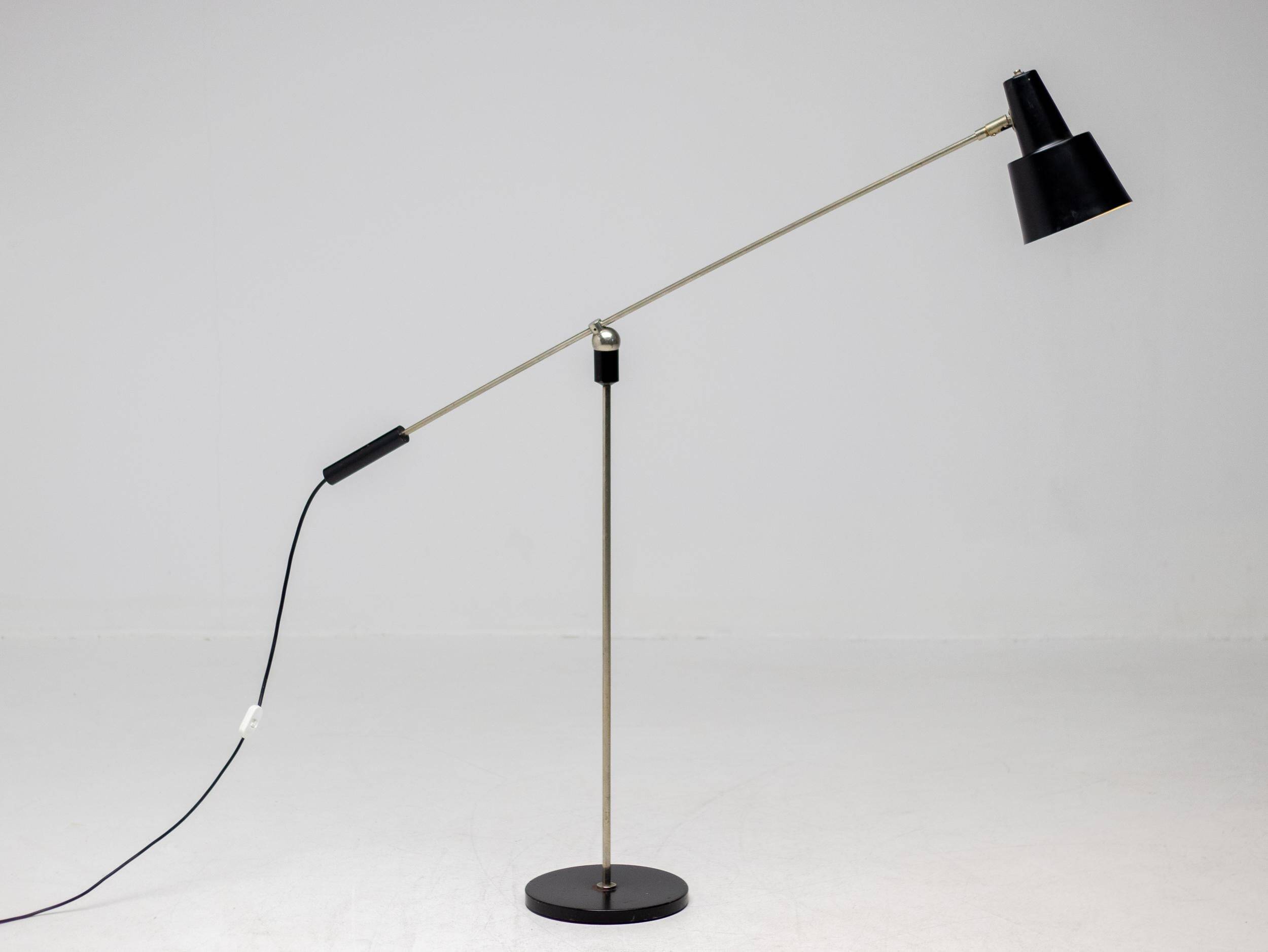 Magneto floor lamp by H. Fillekes for Artifort, Netherlands, 1956