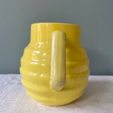 Ancien pichet jaune Ste Amandinoise St Amand