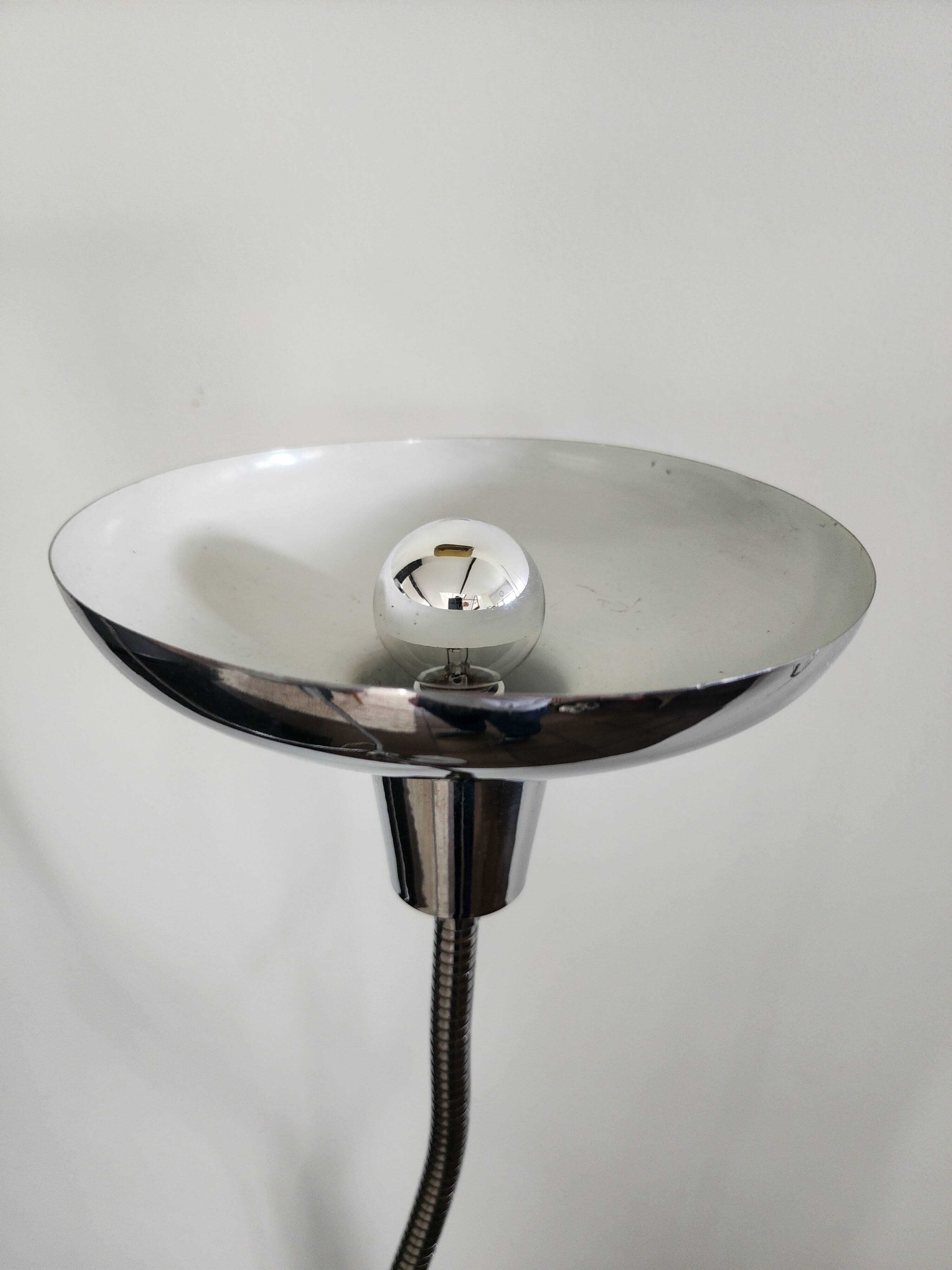 Pair of space age floor lamps