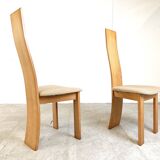 Set of 6 dining chairs by Rob & Dries van den Berghe, 1980s