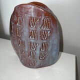 Vallauris ceramic vase signed “A”
