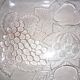 Pink glass top art deco fruits