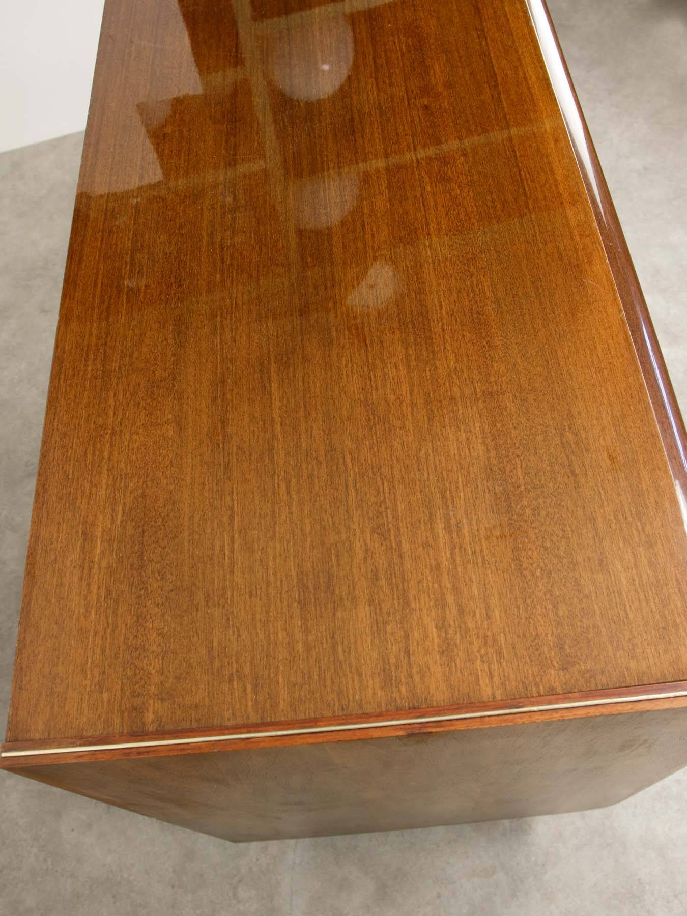 Mid-Century Modern Turntable & LP Sideboard, 1960s