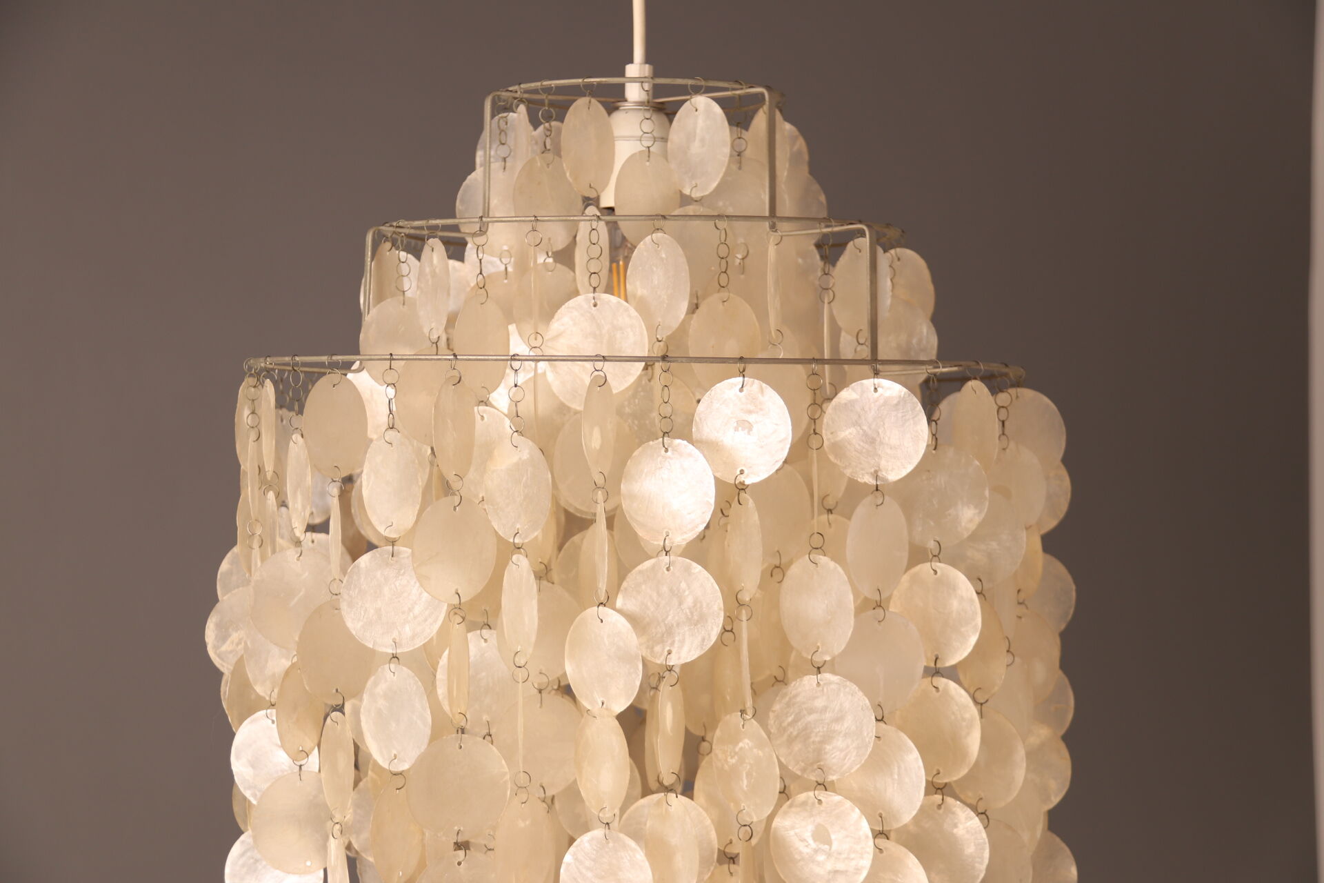 Ceiling lamp model 'FUN 1DM'  designed by Verner Panton  for Verpan, Denmark, 1960