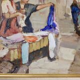 "Street Market" by Knut Norman