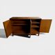 Rare Modernist Enfilade oak – Marcel Gascoin (Éd. Alvéole, c. 1960)