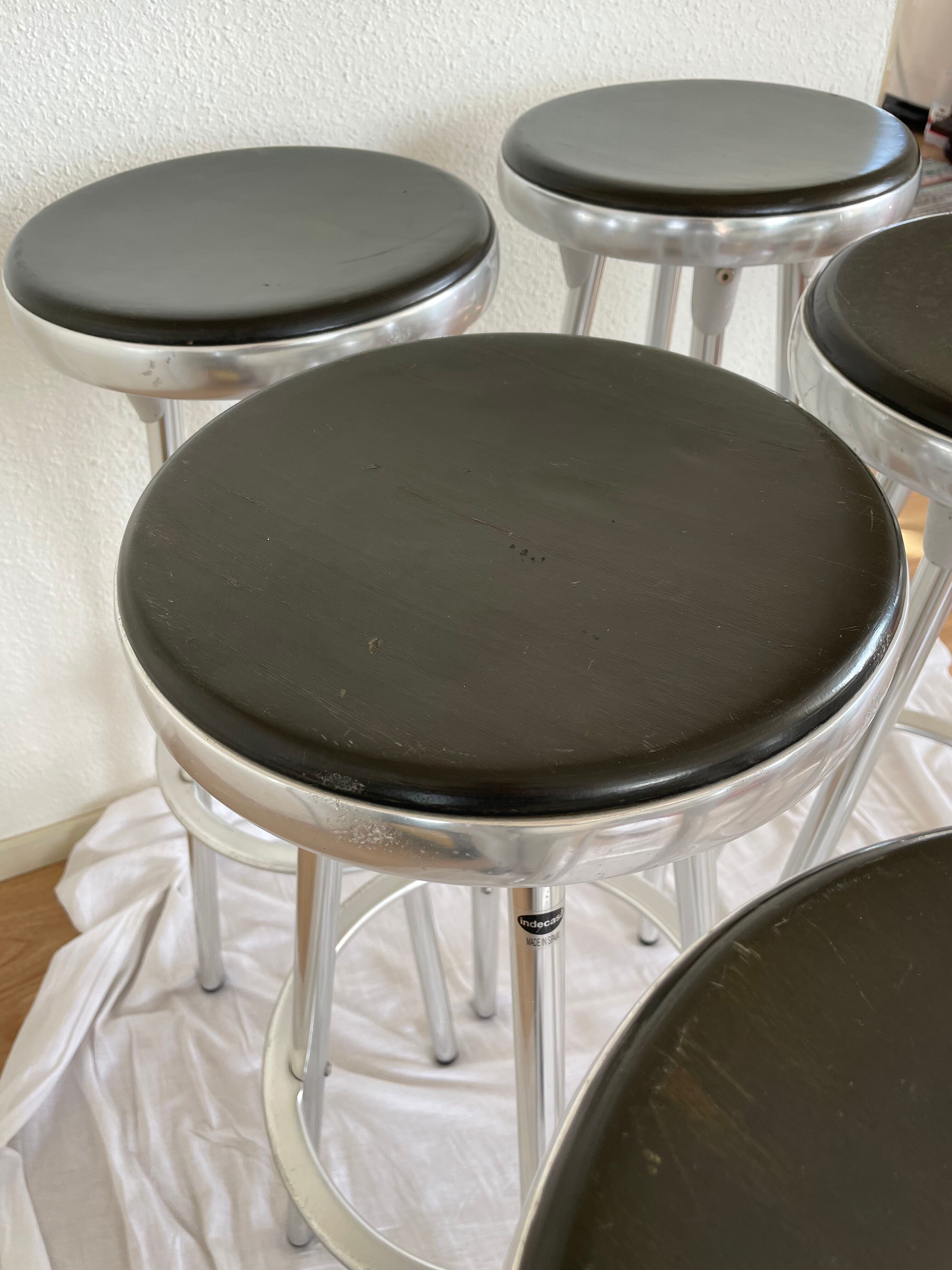 Tabouret de bar des années 1970 par Joan Casas I Ortinez pour Indecasa