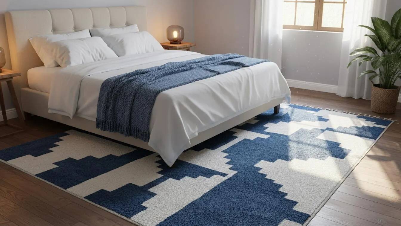 Berber carpet in pure wool 2.5x1.5 m