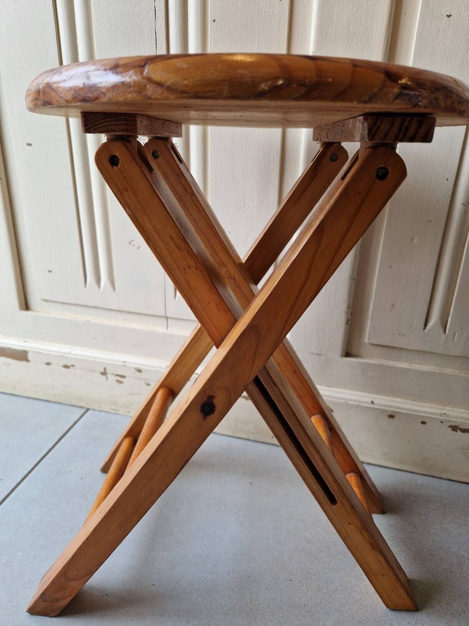 Adrian Reed Suzy Stool Wooden Folding Stool