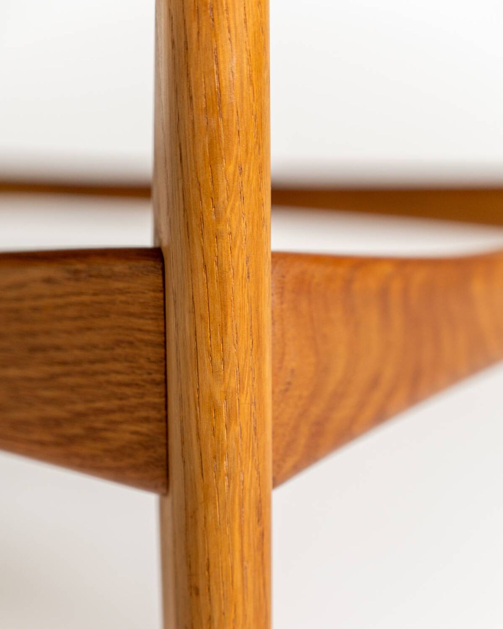 Oak side table by Karl-Erik Ekselius for JOC, Sweden, 1950s