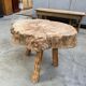 Set de 3 tables basses brutalistes