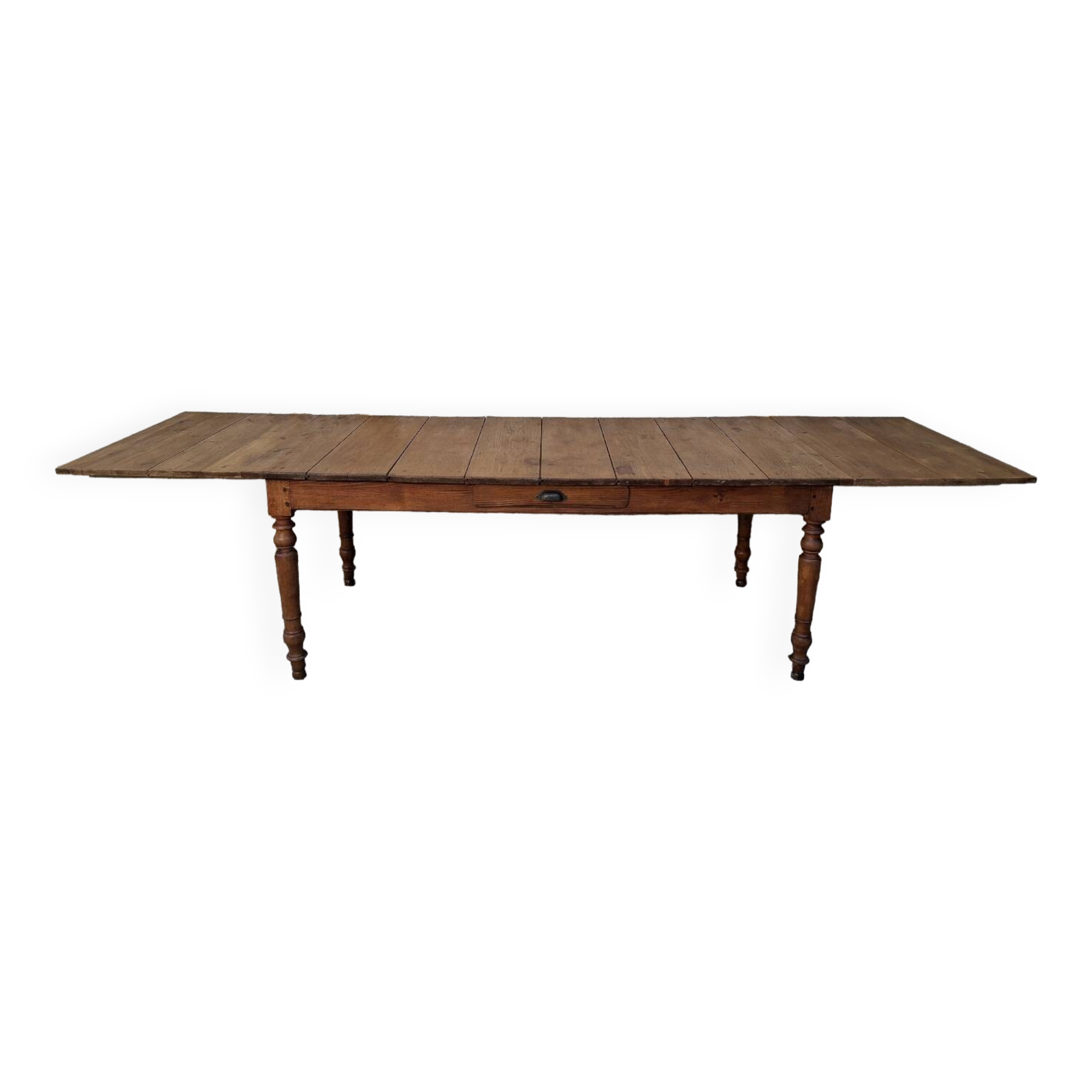 Extendable farmhouse table 285 x 86