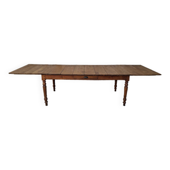 Extendable farmhouse table 285 x 86