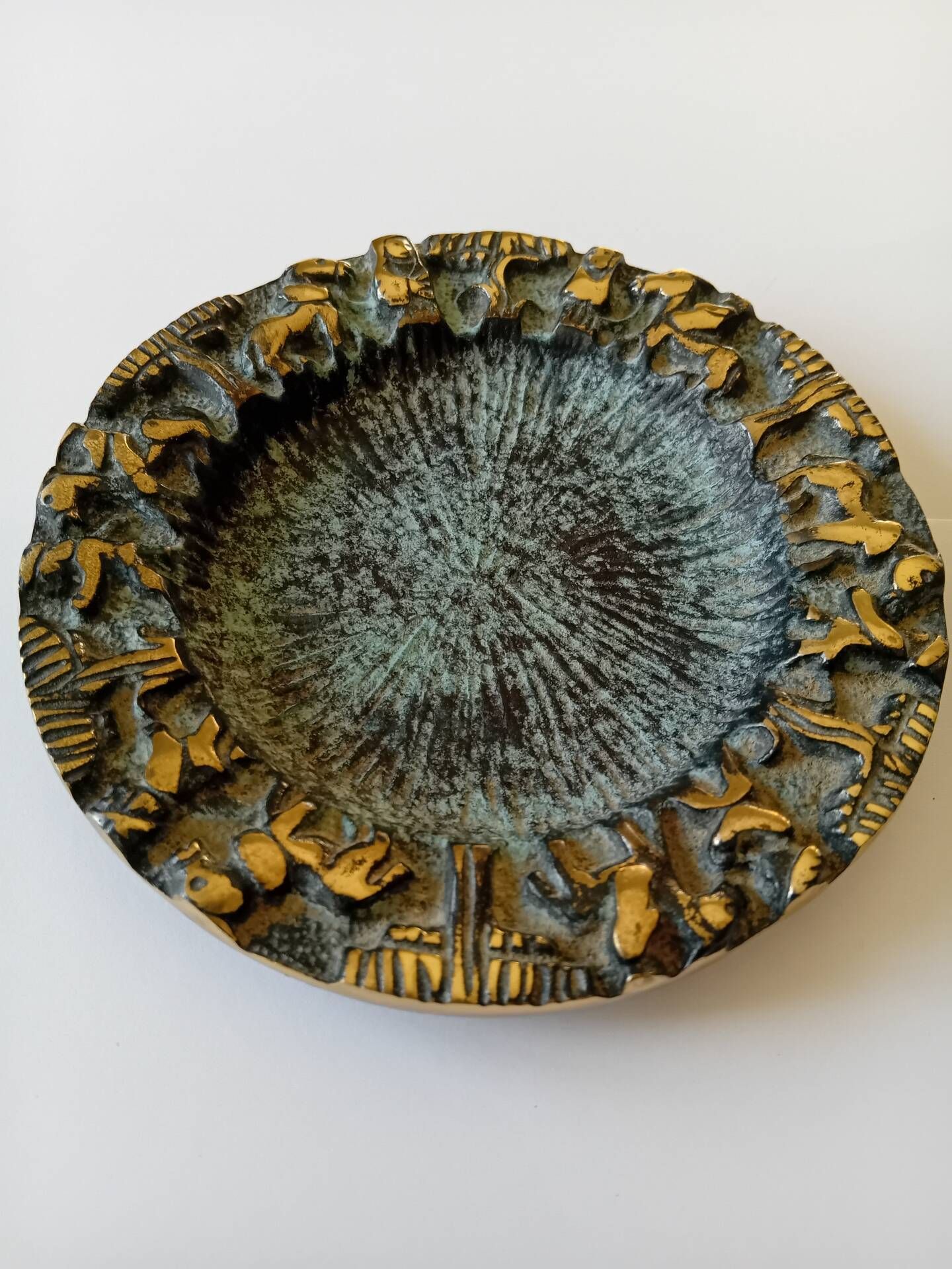 Coupelle Bronze Patiné