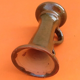 Glazed terracotta coil candle holder