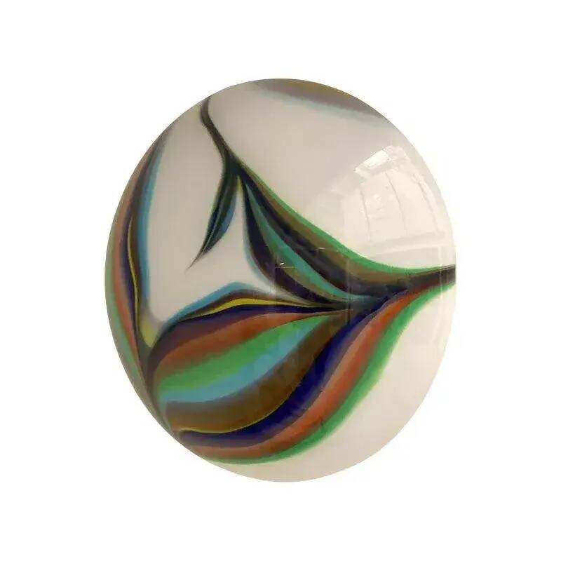 White Murano Glass Wall Lights by Simoeng – Set of Two