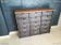 Meuble industriel 15 clapets Strafor métal bois