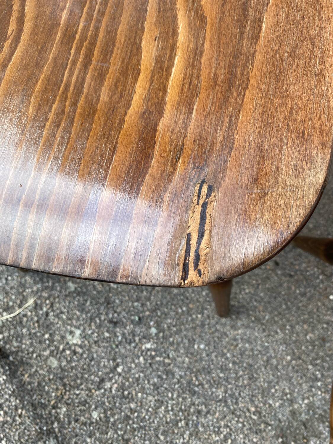 Set of 4 Baumann Menuet chairs