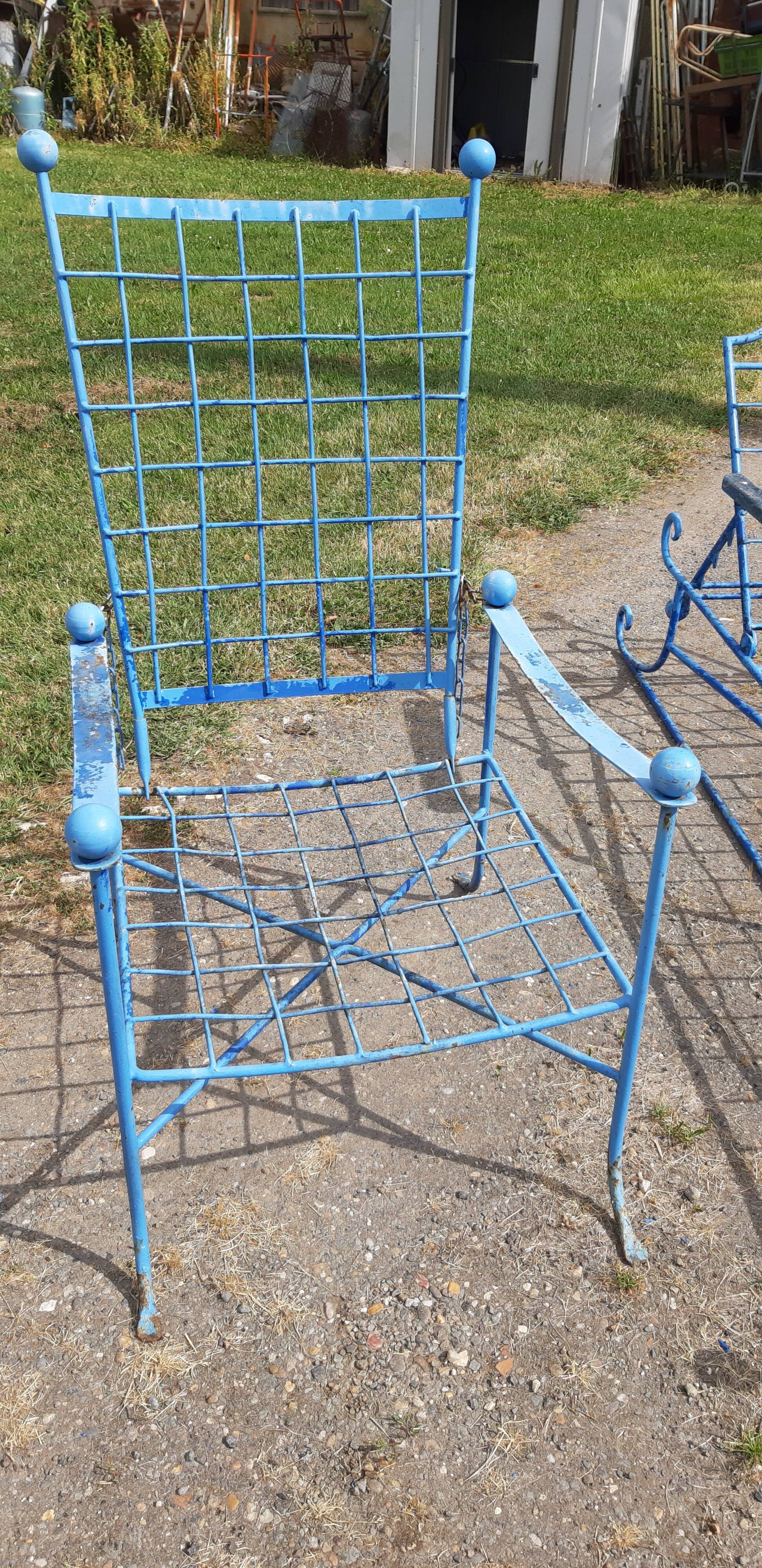 Forged Iron Garden Salon 1960