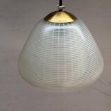 Suspension en verre du milieu du siècle attribuée à Wilhelm Wagenfeld, Munich, Allemagne, années 1950