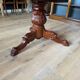Large antique oval Dutch mahogany table