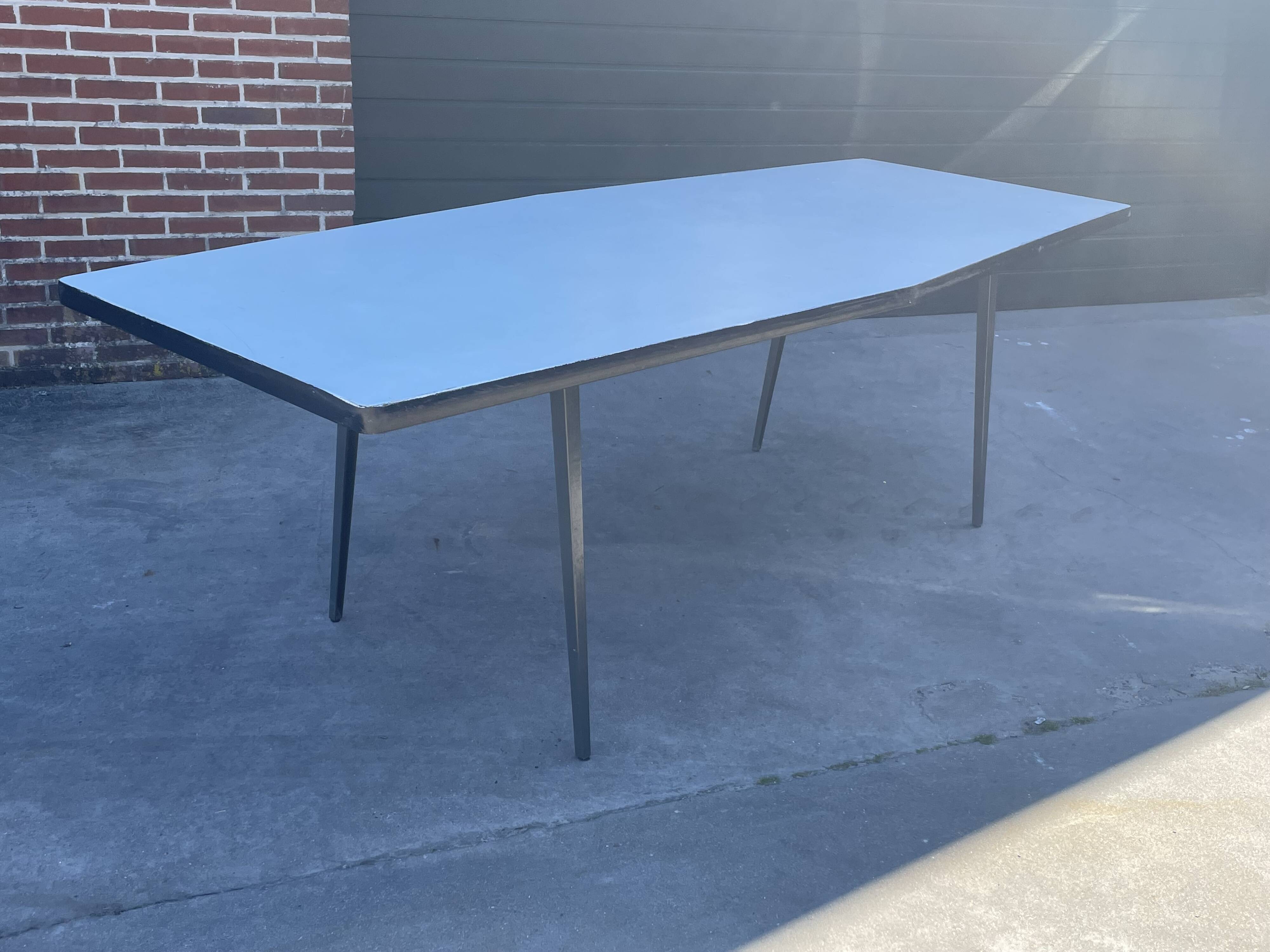 Vintage Marko Holland XXL table work table 1960s Industrial