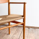Fauteuil CH37, Hans J. Wegner en chêne avec assise neuve en corde danoise