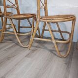 Trio of chairs by Dirk Van Sliedregt 1960s
