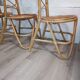 Trio de chaises par Dirk Van Sliedregt Années 1960