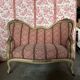 Antique Louis XV style bench, Napoleonic III period.