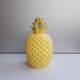 Lampe Ananas en céramique  1990 2000